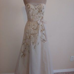 A-Line Liancarlo Couture Embellished Gown